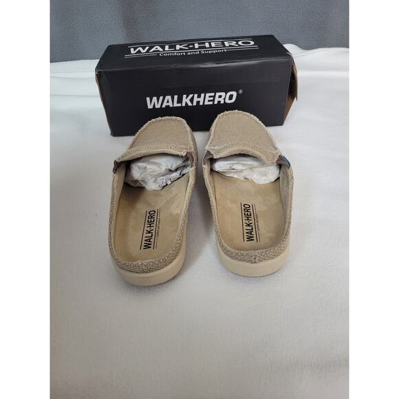 Womens Slippers Arch Support Walkhero House Orthopedic Slippers Size 8 - Picture 4 of 10